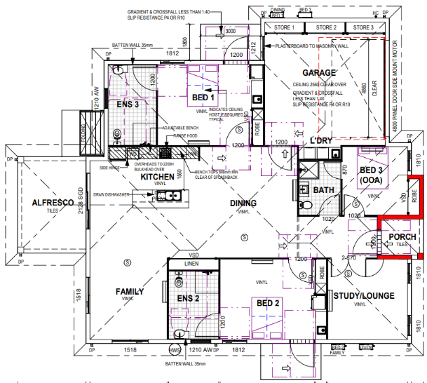 Heatley Haven: Enjoy Comfortable, Accessible Living in a Prime Location — Floorplan 1