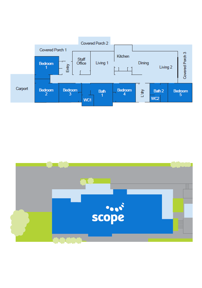 Supported Independent Living in Hawthorn East — Floorplan 1