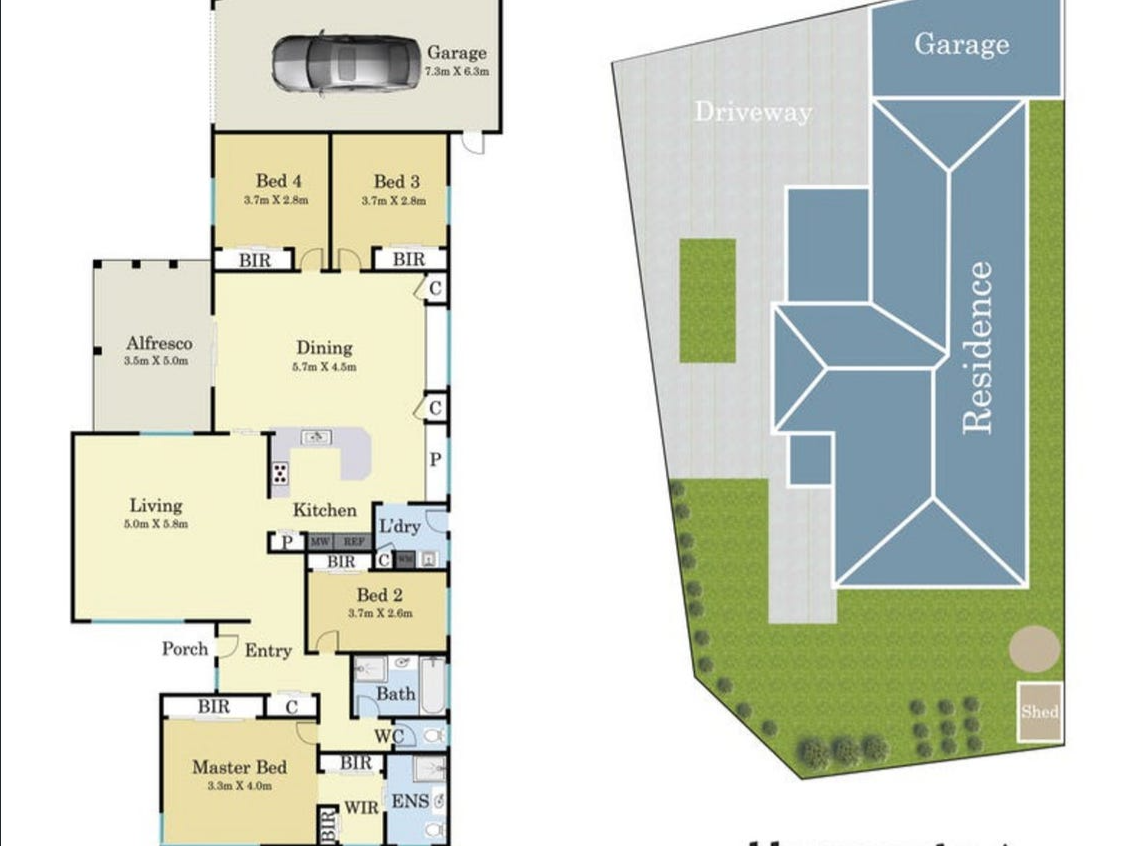 Accessible SIL - STA - MTA - OOHC  TAC  NDIS Warragul — Floorplan 1
