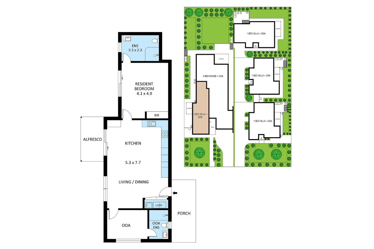 Hackham #2 — Floorplan 1