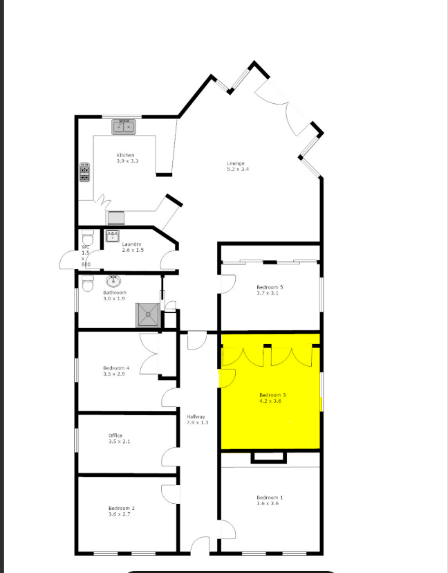 Stunning Victorian era home in Thornbury. — Floorplan 1