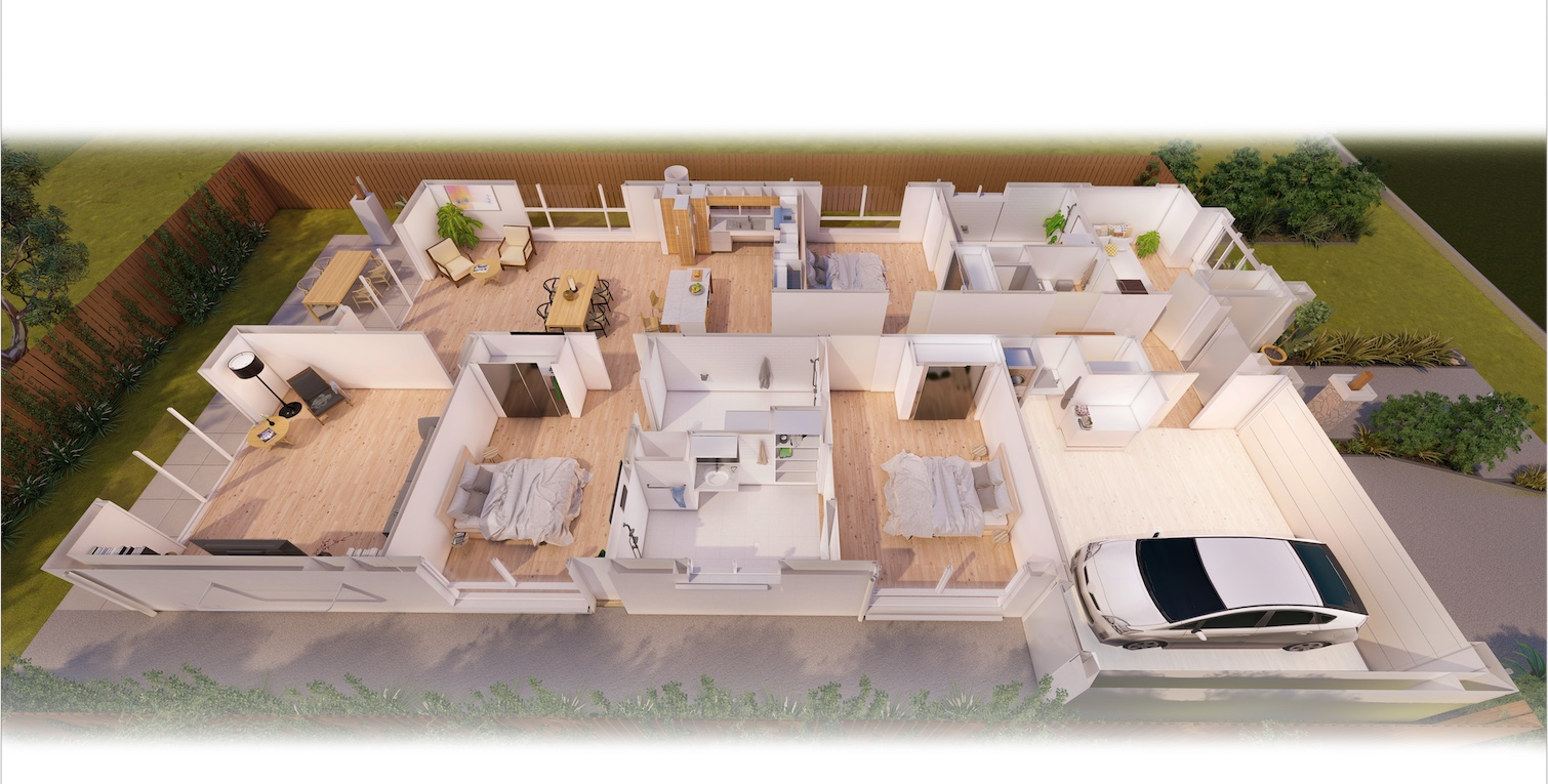 Brand new 3-bedroom SDA home in Smithfield, Cairns Coming Soon! — Floorplan 1