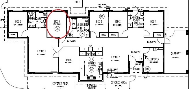 Inviting home on the doorstep of the Dandenong Ranges — Floorplan 1