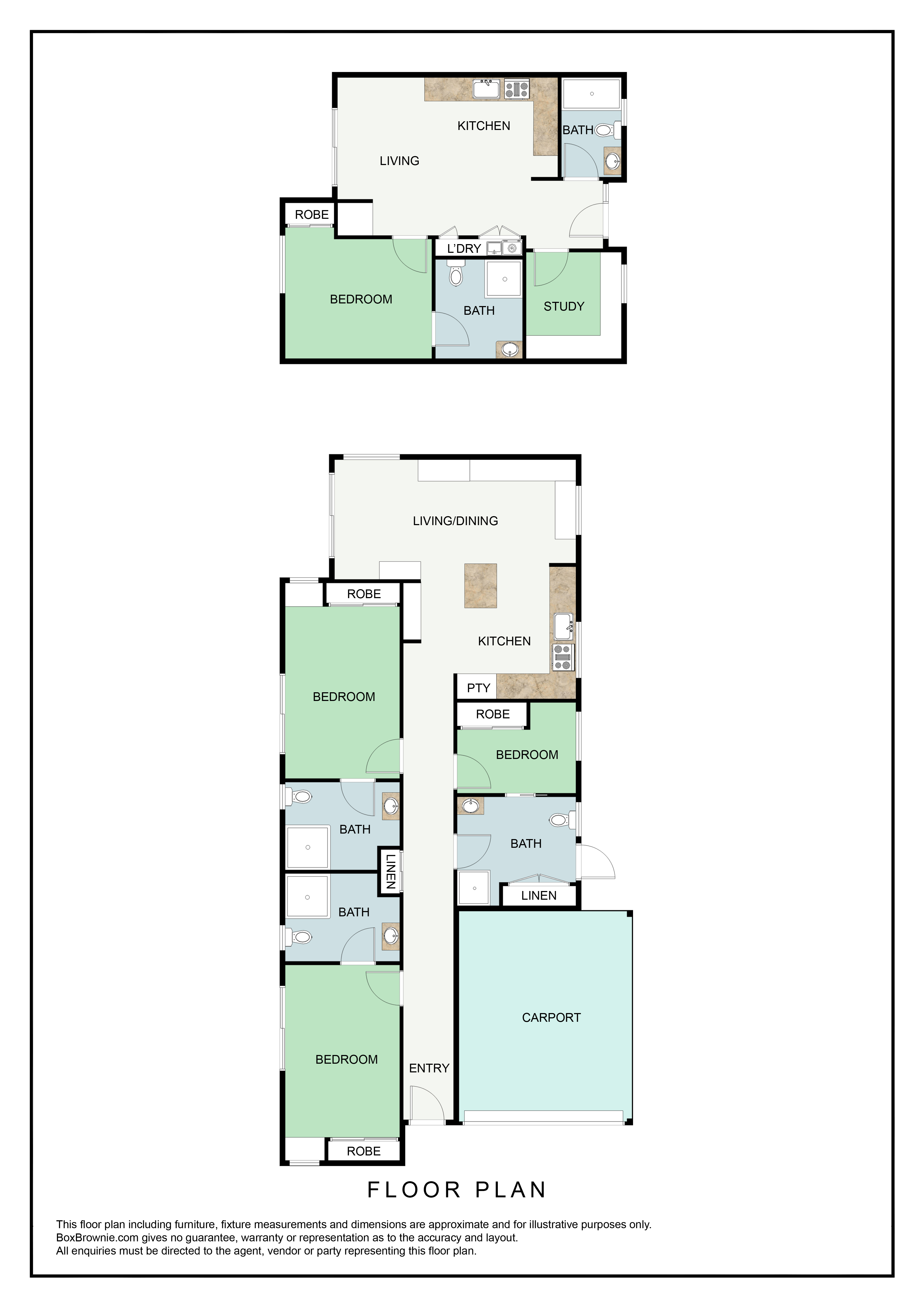 Contemporary 2‑bedroom SDA home in Mayfield – purpose‑built for independent living — Floorplan 1