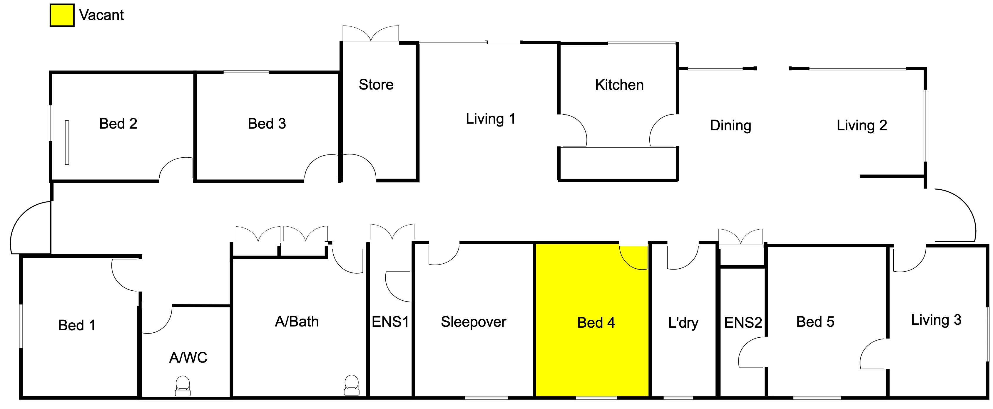 Come home to Echuca! — Floorplan 1