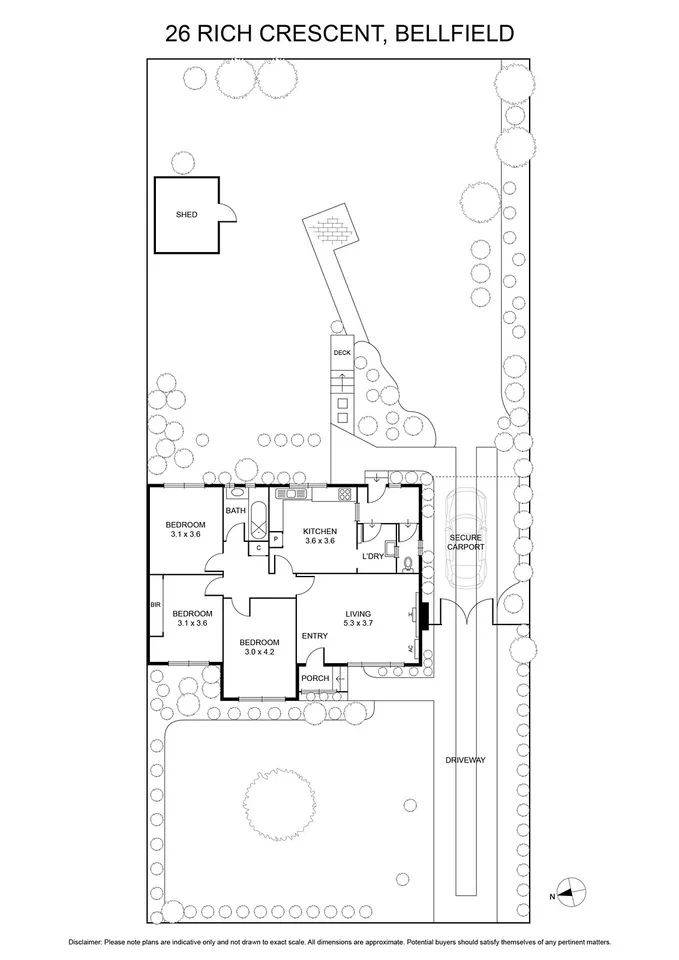 Bellfield SIL House — Floorplan 1