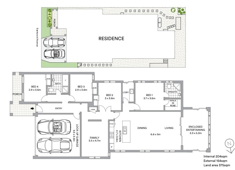 Hamlyn Terrace — Floorplan 1