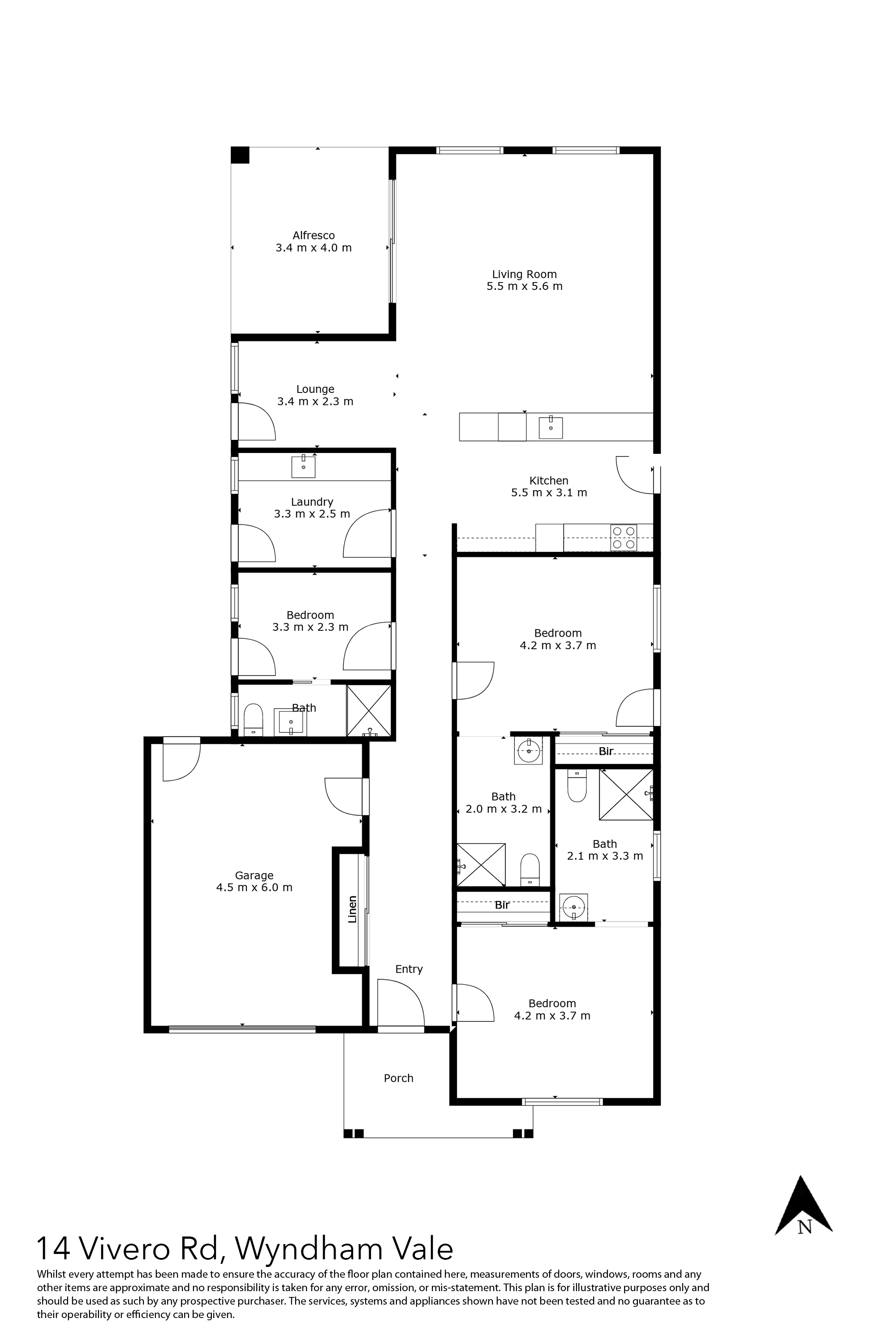 HPS SDA 2 BEDROOM HOUSE AVAILABLE IN Shell Close - CLYDE NORTH — Floorplan 1