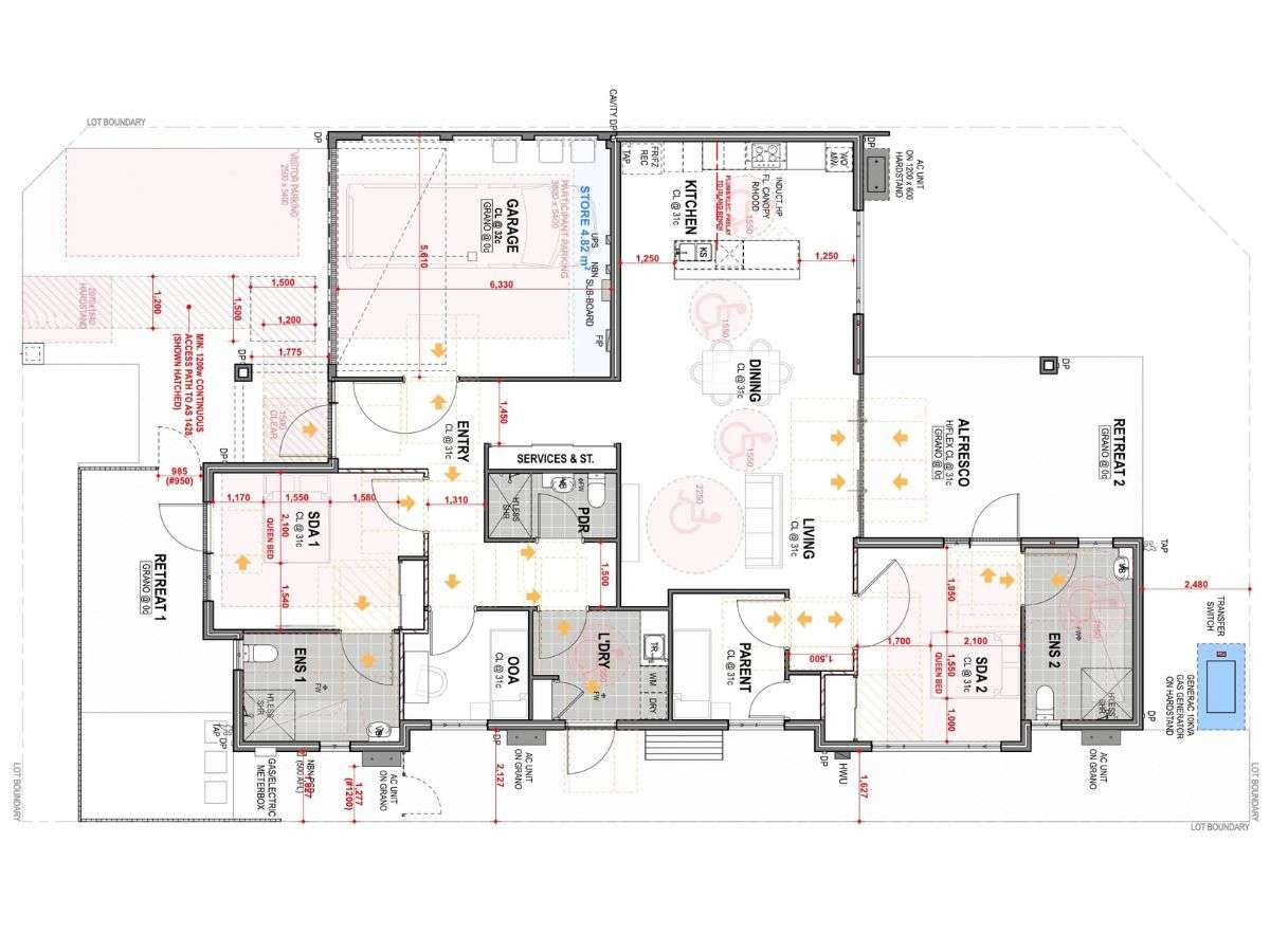 Shoalwater 34A- Western Australia | High Physical Support 2-Residents — Floorplan 1