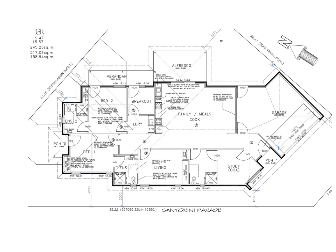 Brand-New Spacious HPS SDA Home in Berwick Hybrid model of SDA/SIL — Floorplan 1