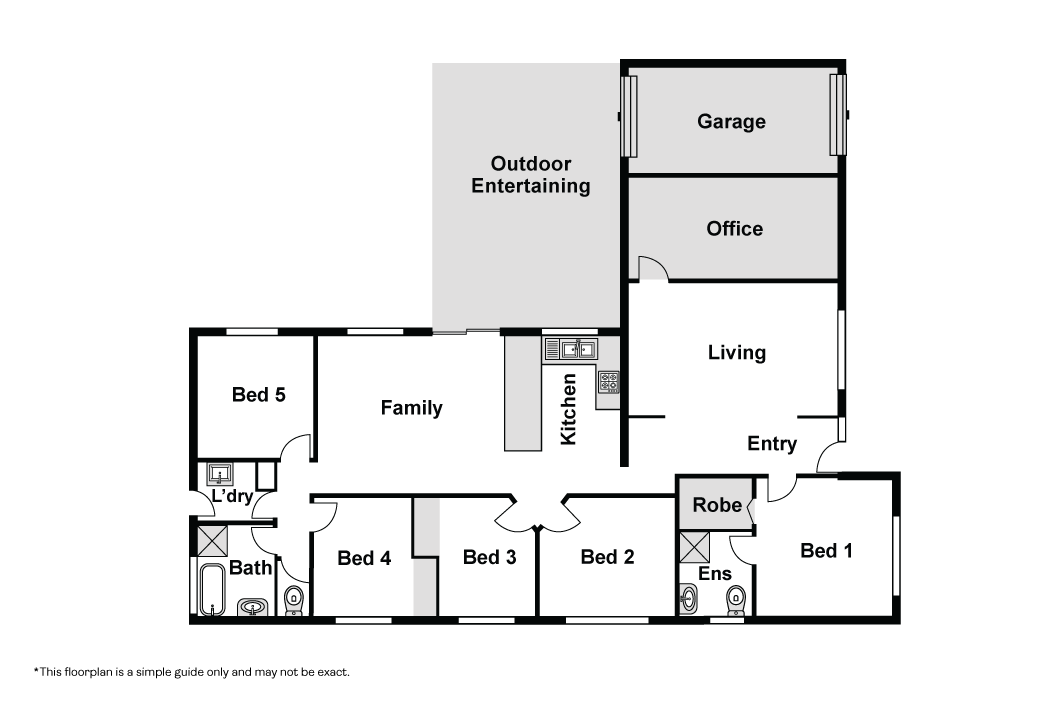 Modern & Inclusive Living in South Windsor: Accessible Home with Outdoor Space — Floorplan 1