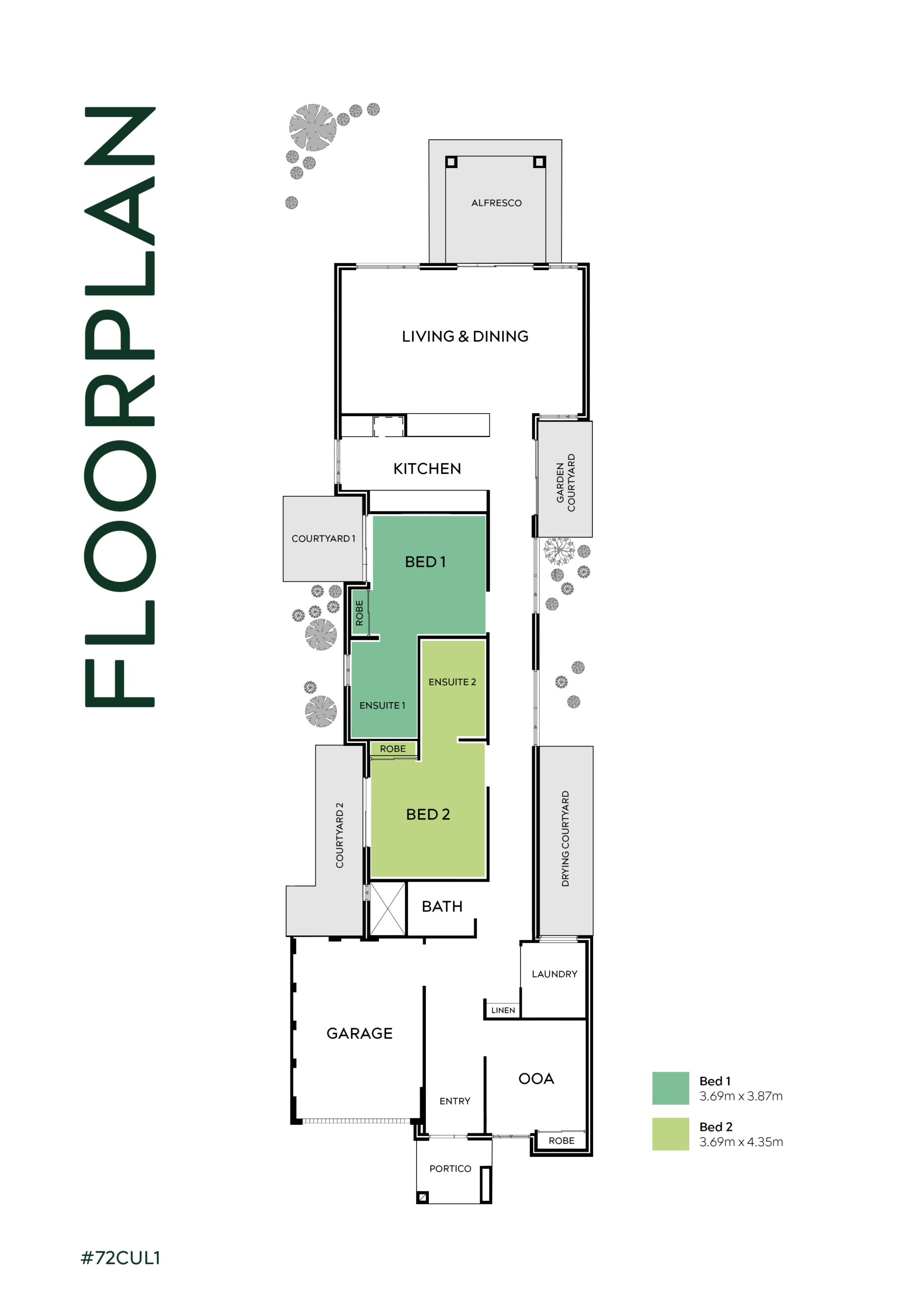 Create your best SDA life in Balga — Floorplan 1