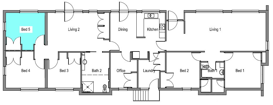 Cul-de-sac comfort in Greensborough — Floorplan 1