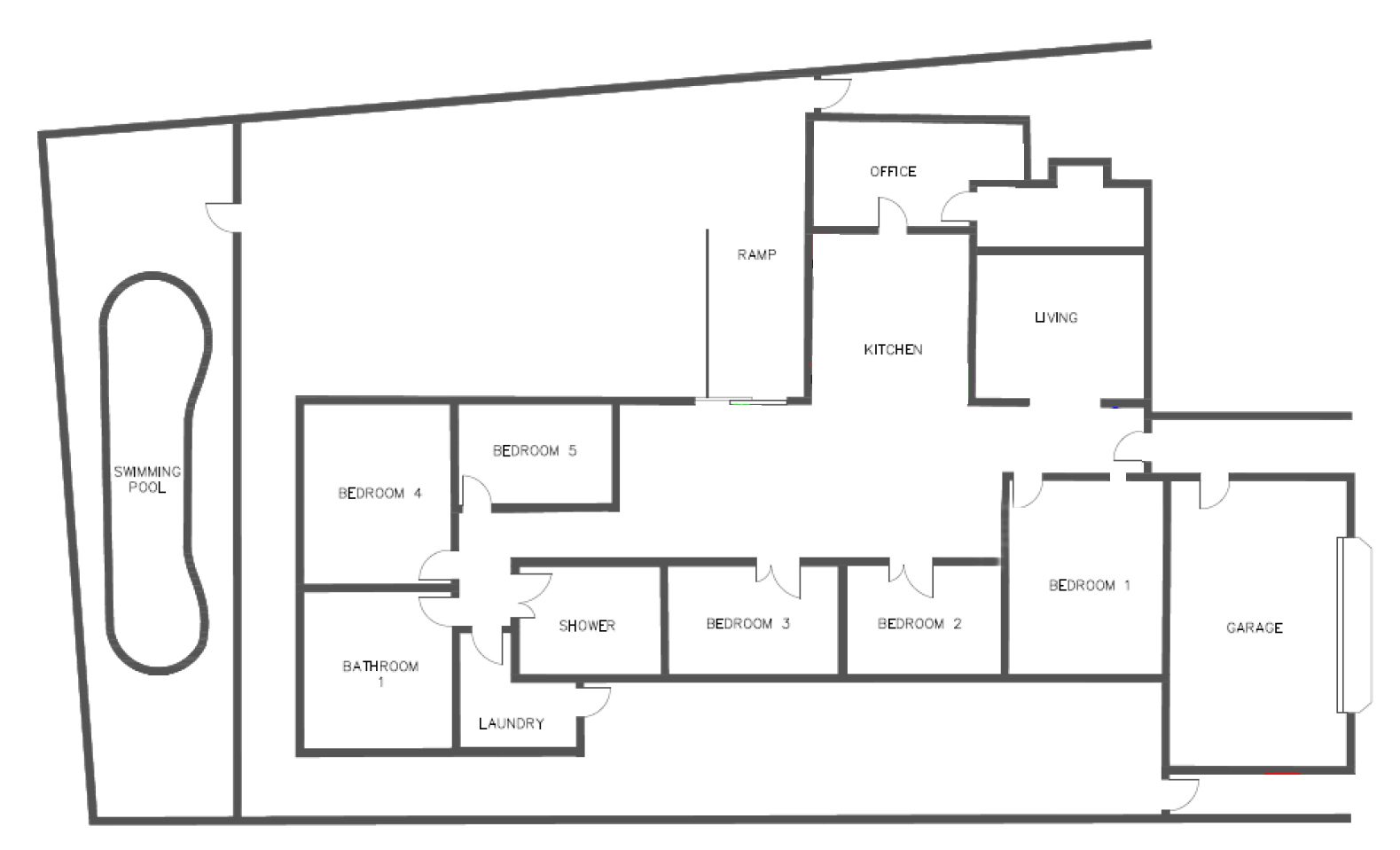 Single Level, Spacious Home — Floorplan 1