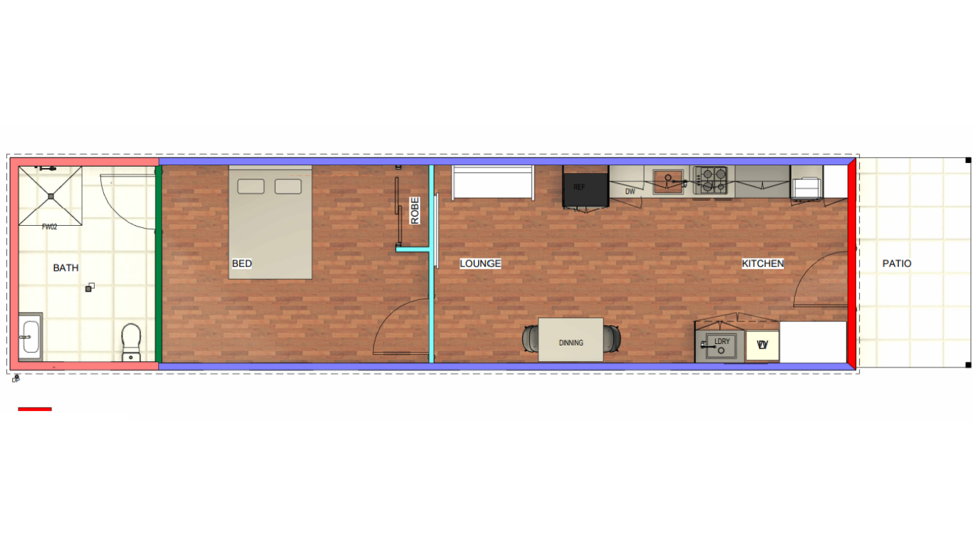 Practical, Purpose-Built HPS Home! — Floorplan 1