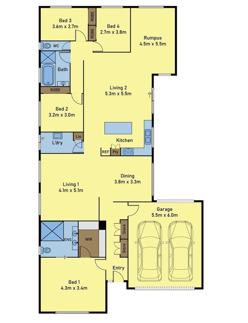 Accessible Accommodation In Point Cook - Available Now for SIL/MTA — Floorplan 1