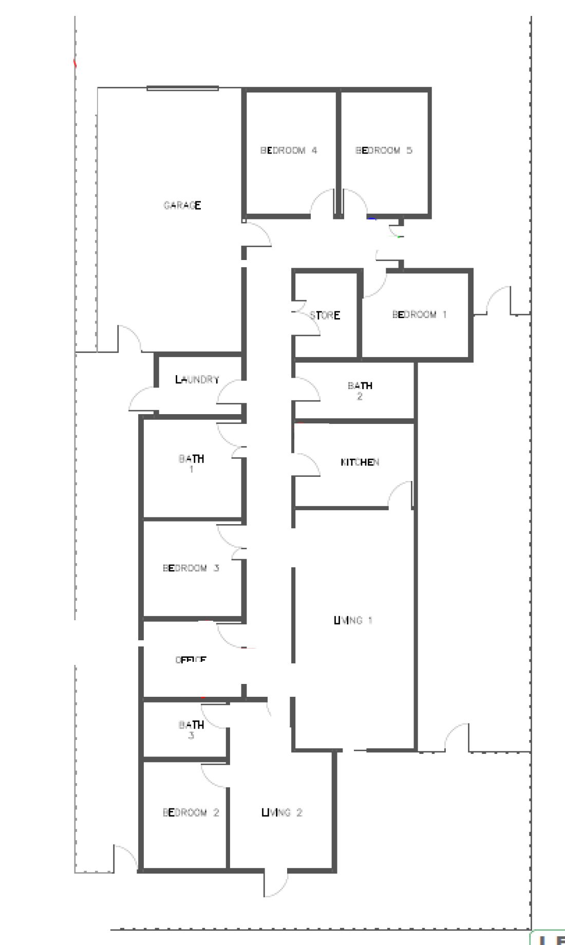 Sutherland Disability Accommodation 11-308 — Floorplan 1