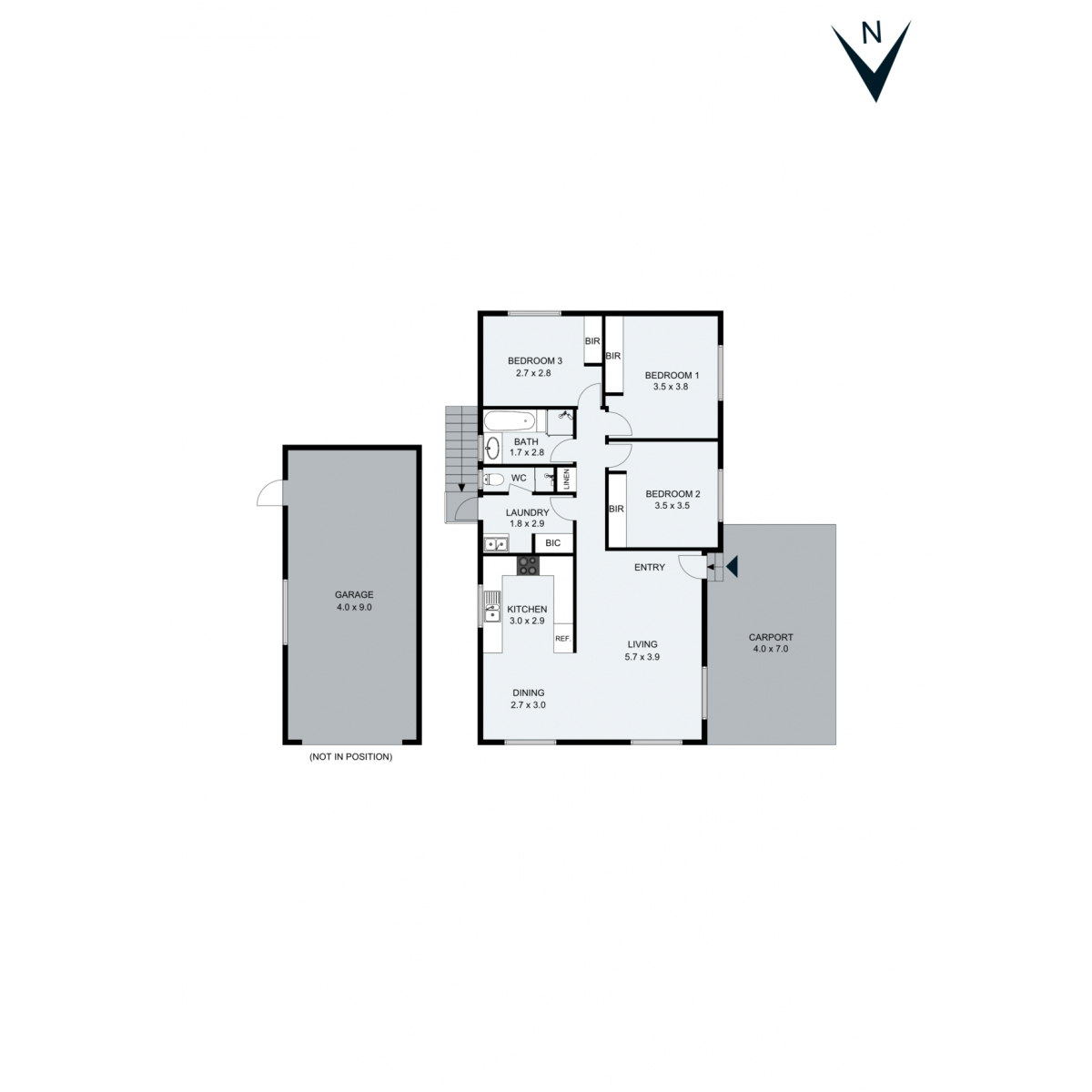 STA / MTA Accommodation in Rye - Mornington Peninsula. AVAILABLE NOW! — Floorplan 1