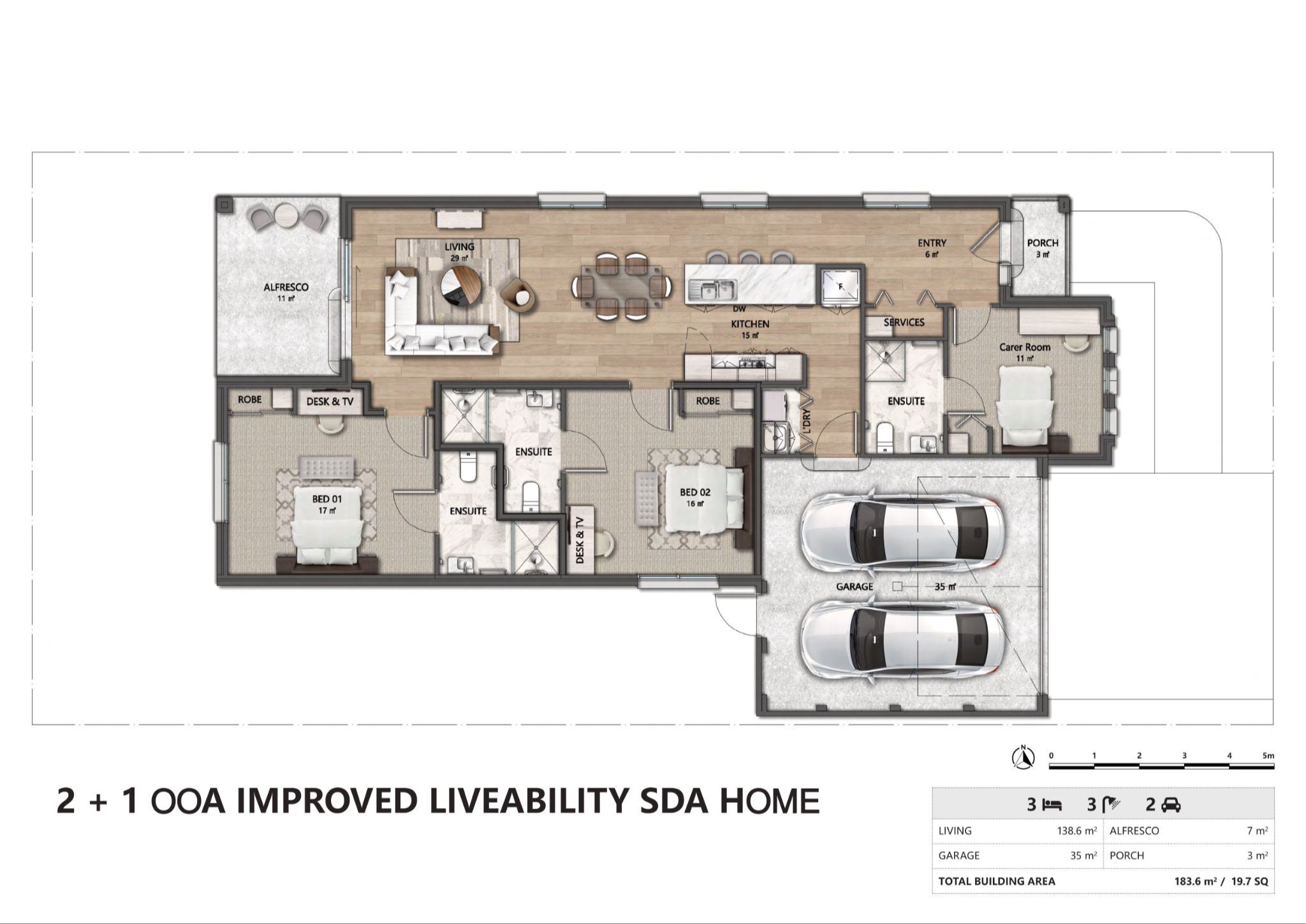 New Improved Liveability  SDA Home With OAA - Move In Now! — Home image 5