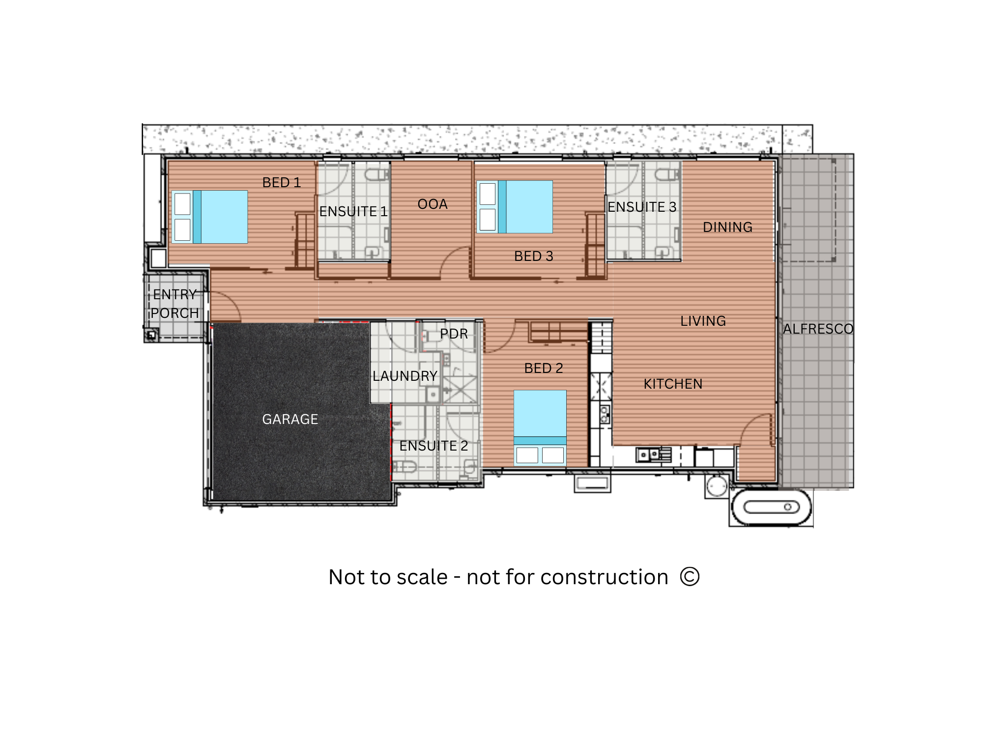 Banya, Sunshine Coast — Floorplan 1