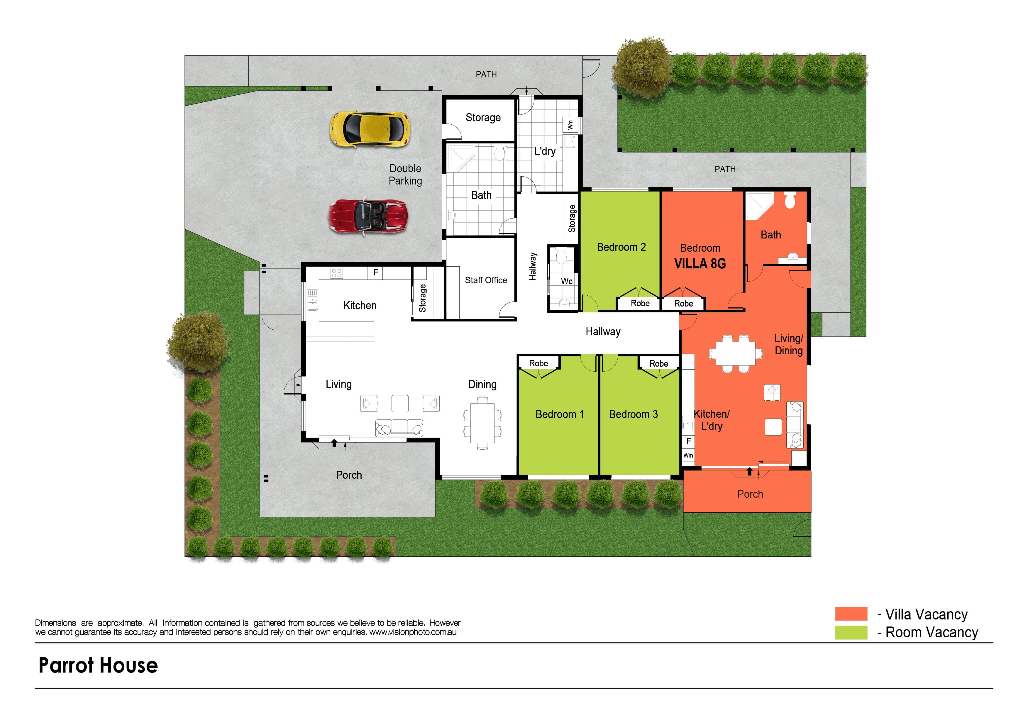 Pendle Hill - Parrot Home — Floorplan 1