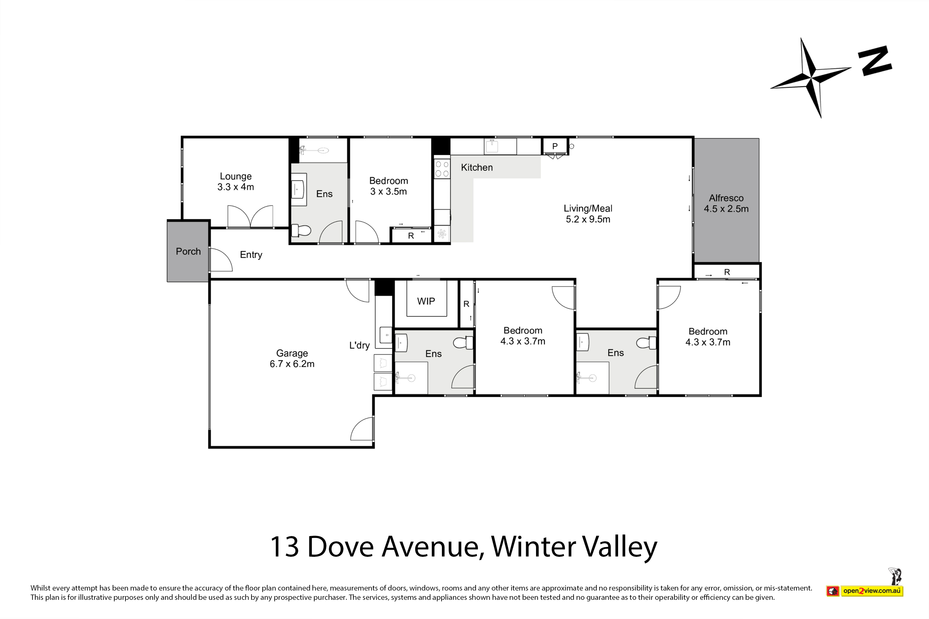 Shared living available in new High Physical Support home — Floorplan 1