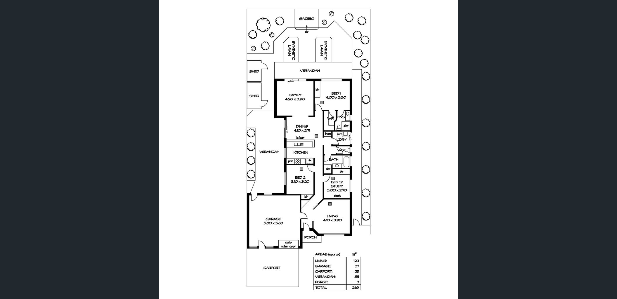 Seaford SIL home — Floorplan 1