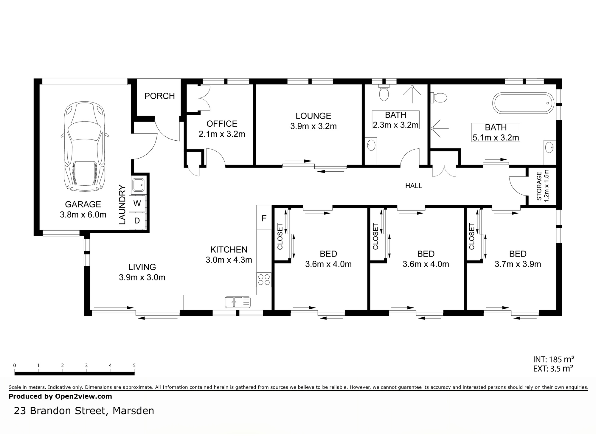 BRAND NEW WITH BBQ ENTERTAINING AREA — Floorplan 1