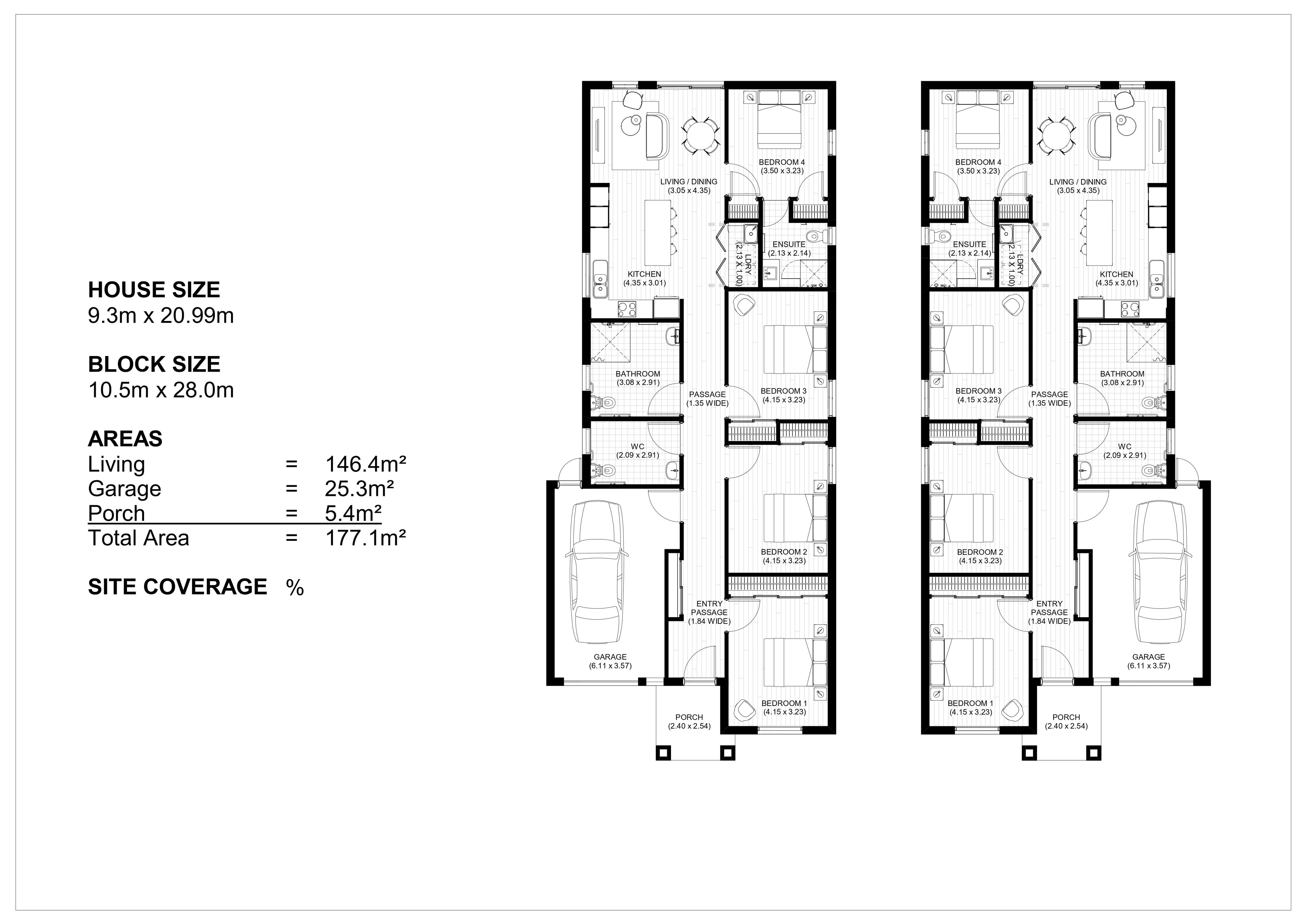 Craigieburn- Brand New 3 Bedroom House. SDA, SIL & High Physical Support Home! — Floorplan 1