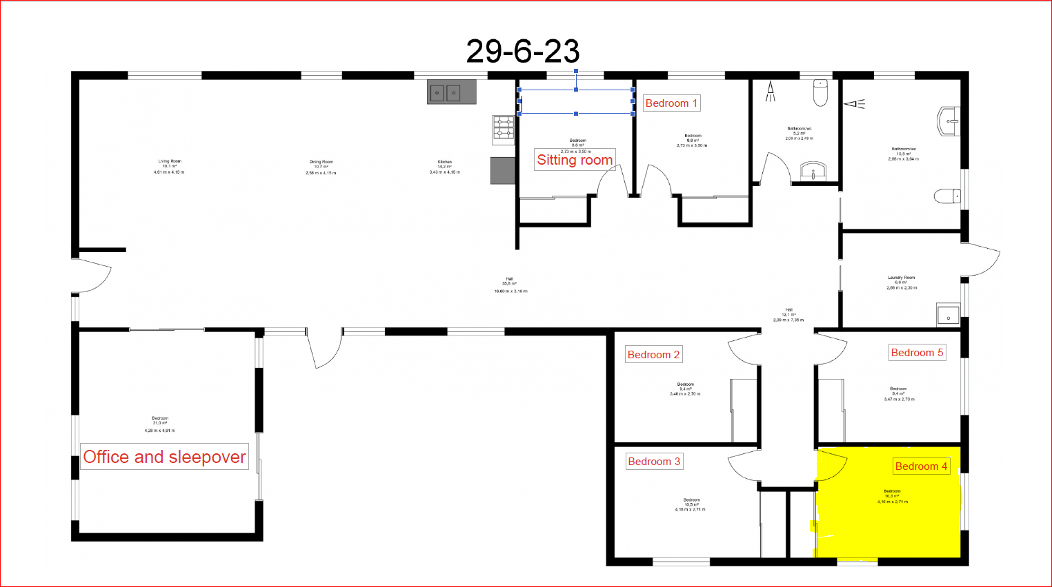 Grab this living in Sunbury which packs in a lot of history and attractions. — Floorplan 1