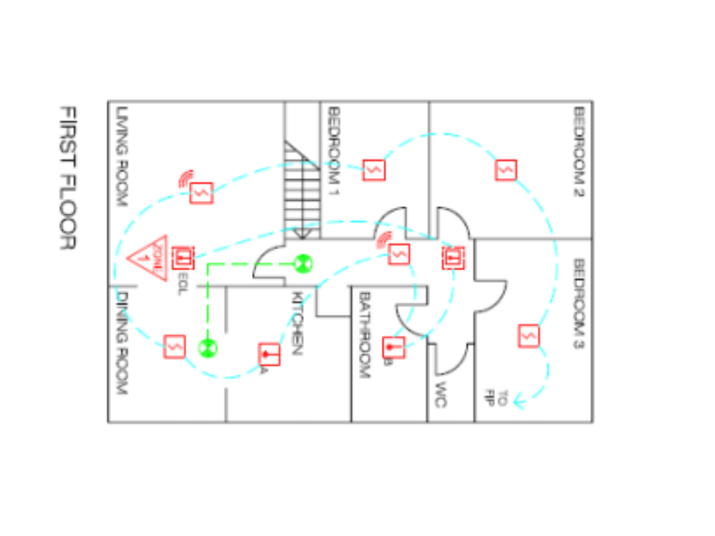 Eastwood - shared 5-bedroom all-male home — Floorplan 1
