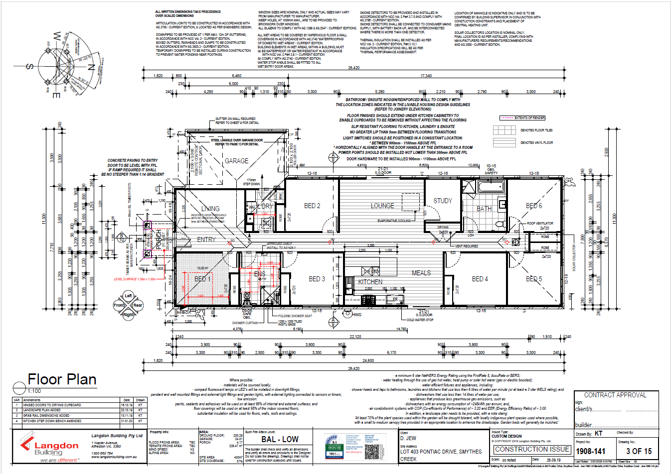 Pontiac Drive Improved livability SDA — Floorplan 1