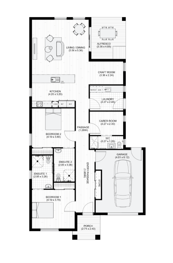 Neoclassic Dr, Deanside, VIC 3336 — Floorplan 1