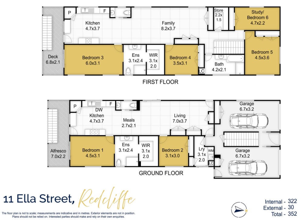 Beautiful SIL MTA ILO STA just 200m from Suttons Beach — Floorplan 1