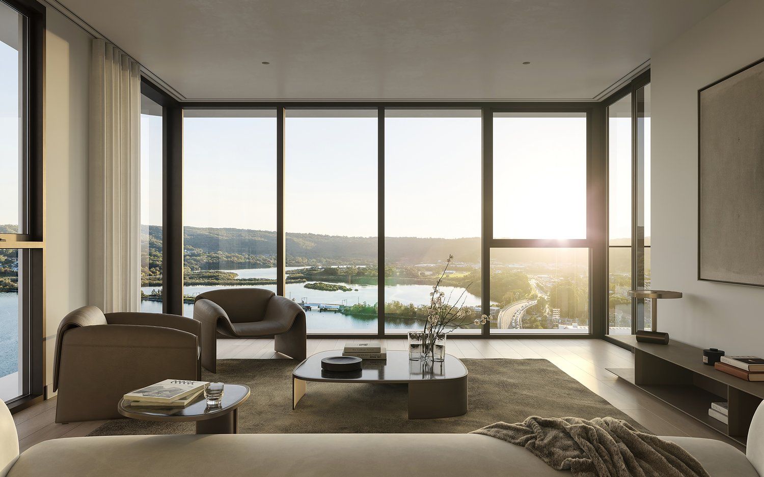 Waterfront Location: Brand new - 1 Bedroom with study SDA apartments in Gosford — Home image 2