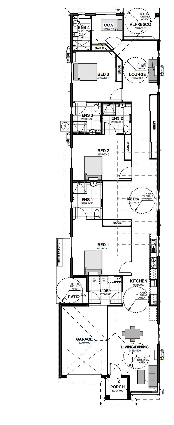 Thornlands SDA Accommodation — Floorplan 1