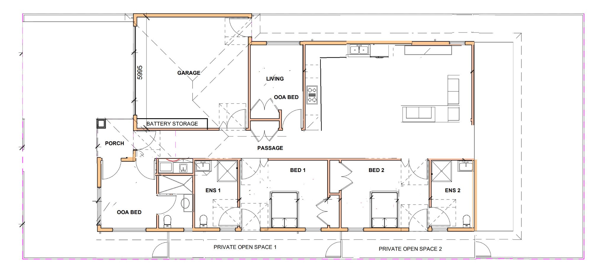 New 8 STAR-2 HPS / Bariatric Participants + OOA + 2 Living + 3 Toilets/ Showers- Junction Village — Home image 3