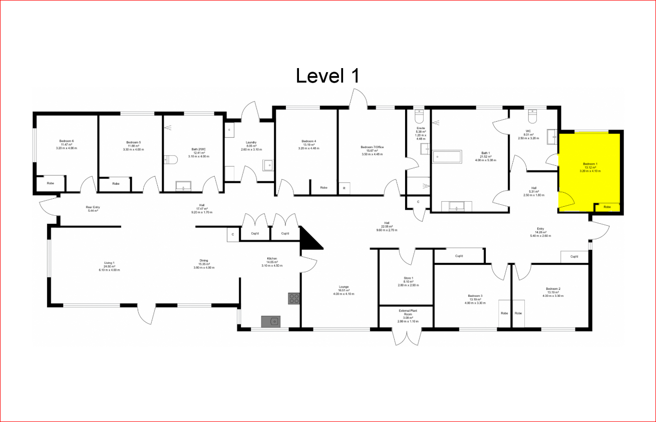 Supported Independent Living in a High Physical Support house in Reservoir. — Floorplan 1