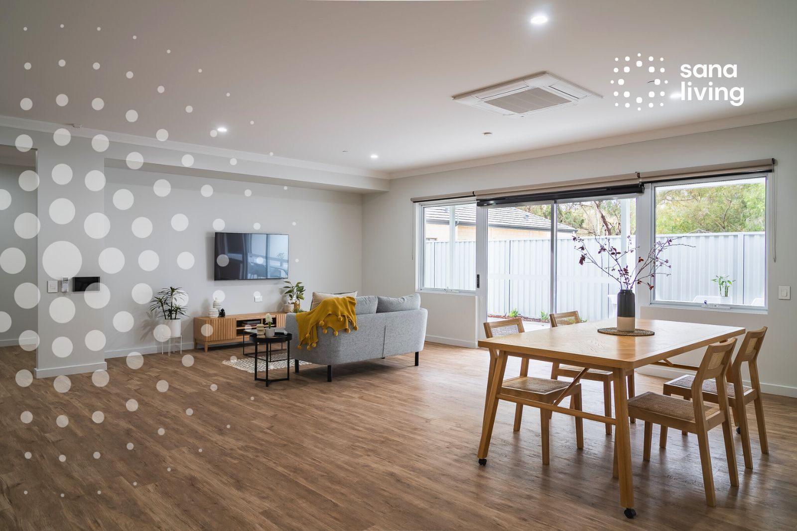 Ultimate Convenience in this 3-Bedroom Home for Sharing PLUS a separate 2-bedroom Villa for 1. Disability Accommodation — Floorplan 1