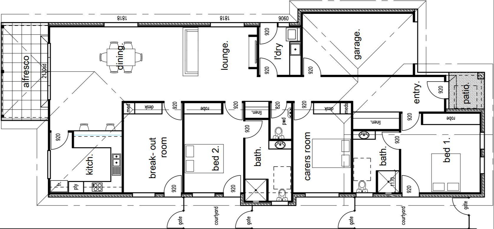 Logan 2 SDA Room (Robust or Improved Liveability) + OOA + Media Room — Home image 9