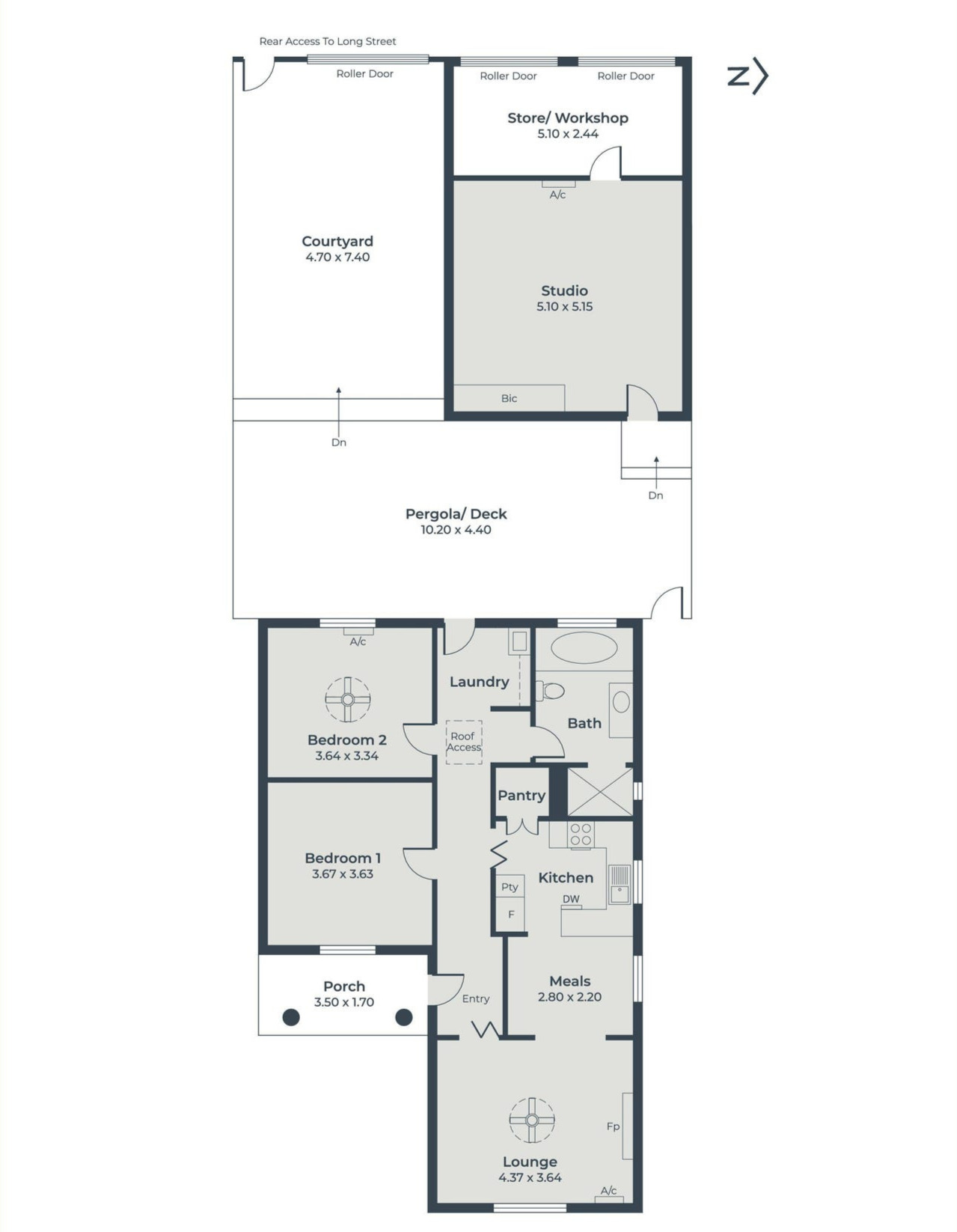 Private Supported Living in Queenstown — Floorplan 1