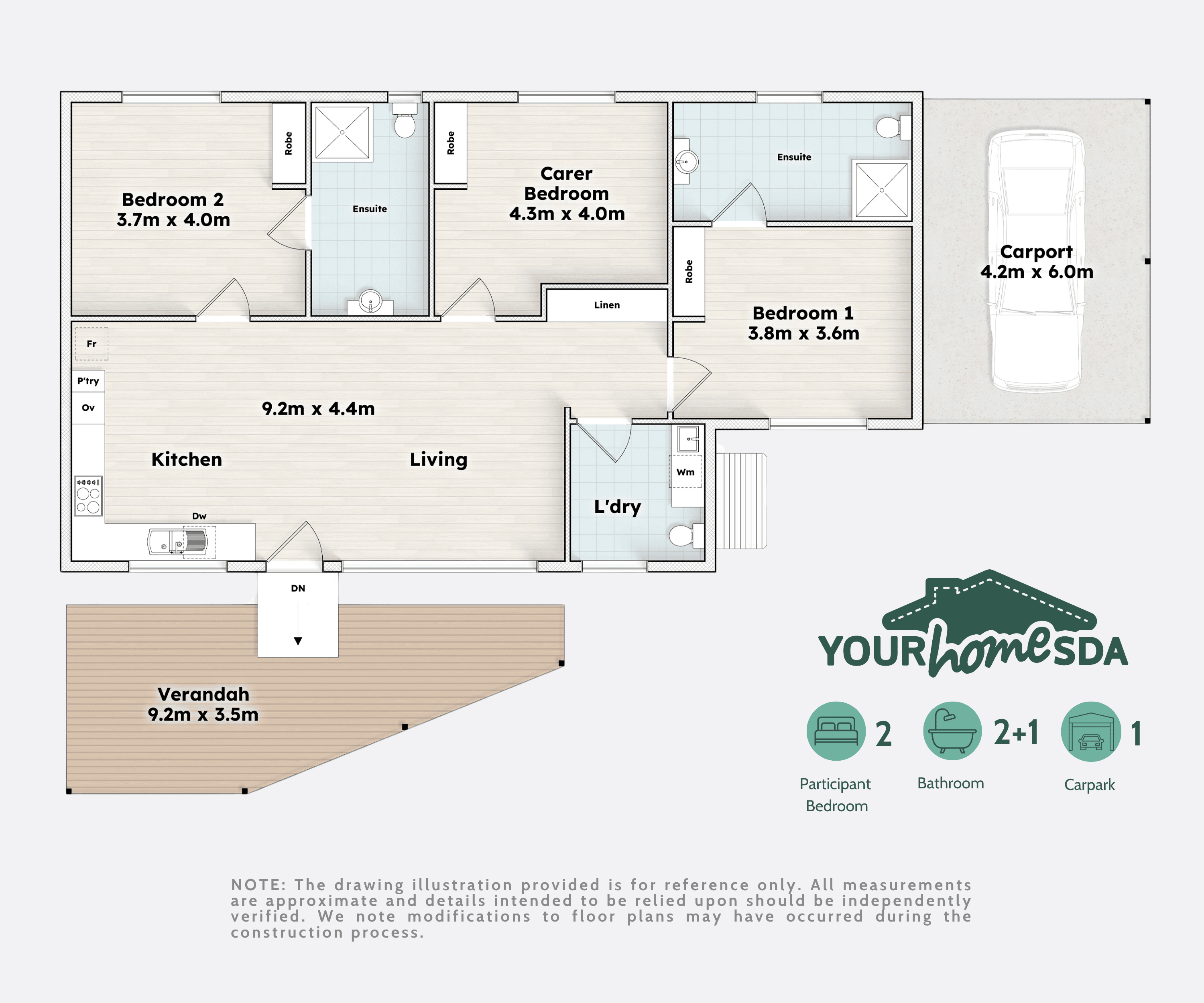 Coming Soon: Brand-New HPS SDA Home in Port Lincoln — Floorplan 1