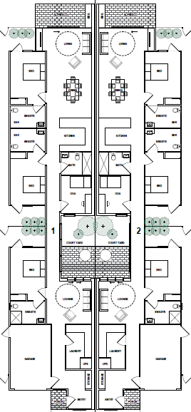 Supported Independent Living in Croydon South — Floorplan 1