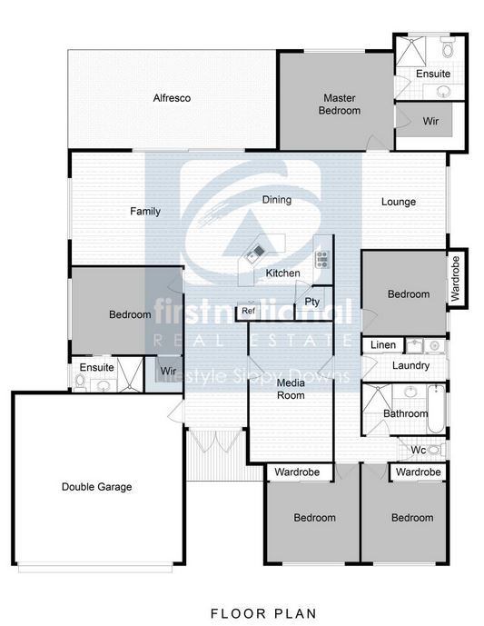 Large SIL Accommodation Sunshine Coast Qld -live with others but your own space — Floorplan 1