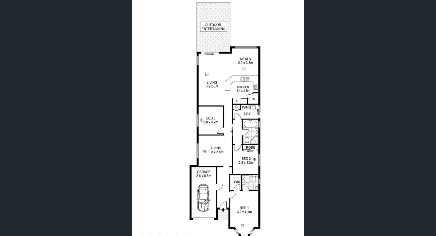 Beautiful home with 5kw solar system — Floorplan 1