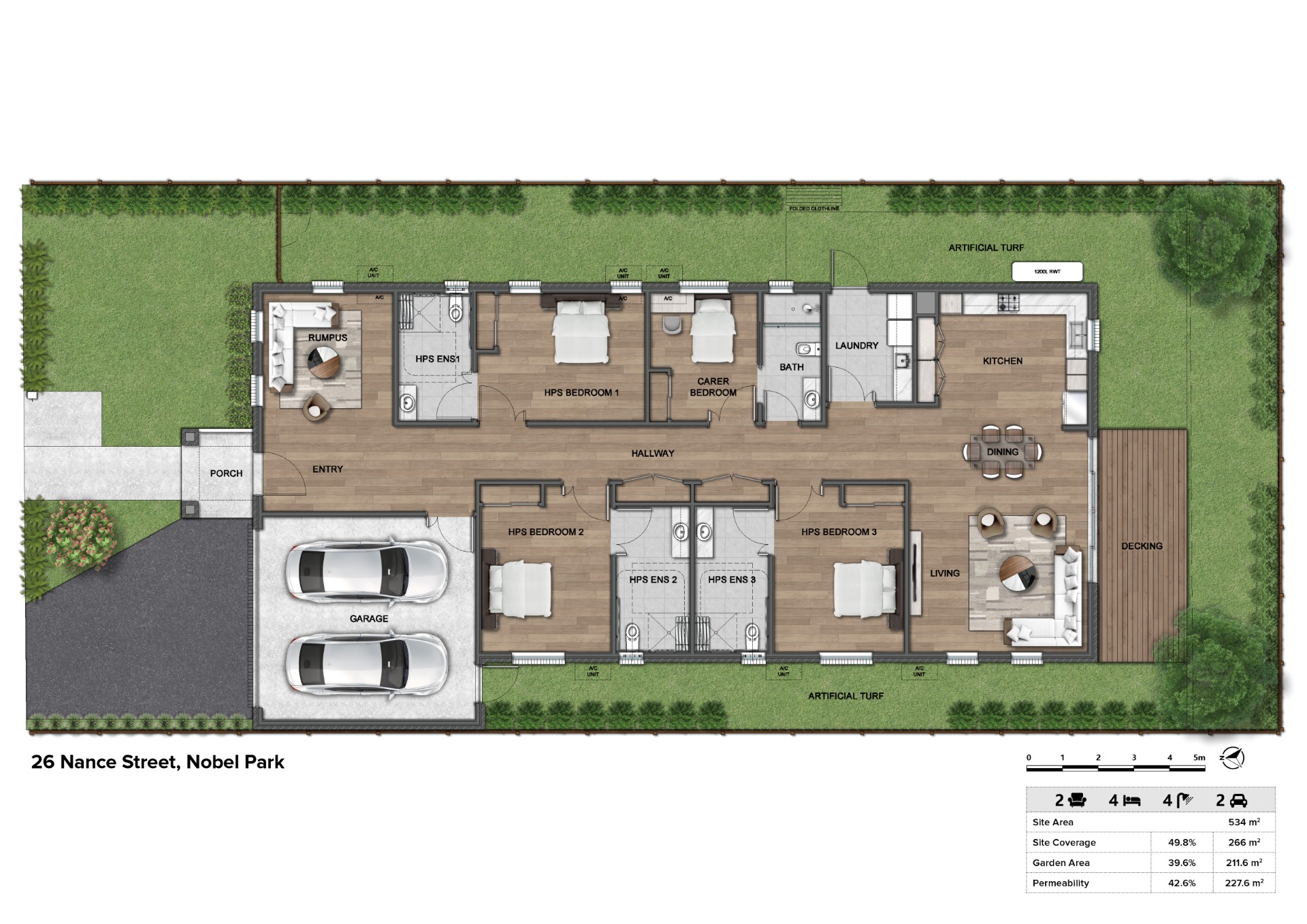 New HPS SDA Accommodation Now Available at Noble Park – Book Your Spot Today! — Floorplan 1
