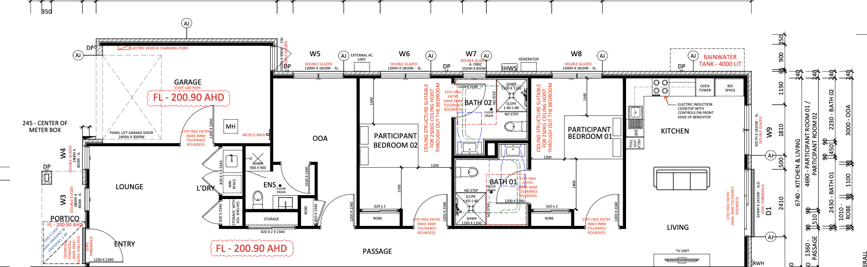 One ensuite bedroom vacancy available in a brand new house in Craigieburn — Floorplan 1