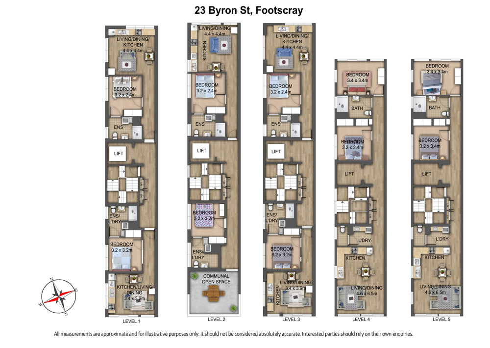 Improved Livability SDA | Self-Contained Apartments + OOA | Multi-Level Living — Floorplan 1