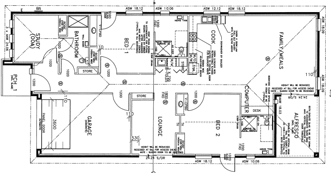 Howzat for your new SDA home in Smithfield Plains — Floorplan 1