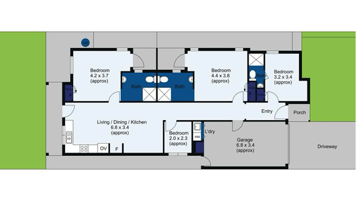 McCulloch St Melton South Vic 3338 — Floorplan 1